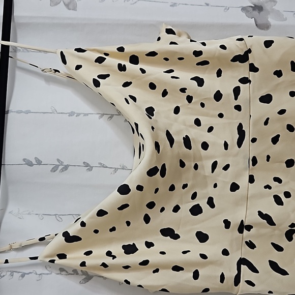 ASTR THE LABEL COWL NECK MINIDRESS ANIMAL PRINT MEDIUM - Picture 6 of 9